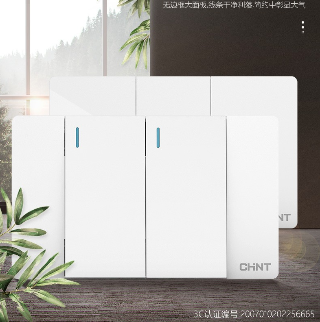  正泰(CHNT)開(kāi)關(guān)插座面板118型墻壁電源插座 